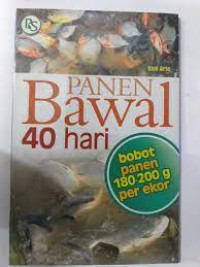 Image of panen bawal 40 hari