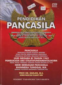 Image of PENDIDIKAN PANCASILA