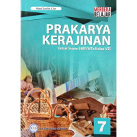 Image of PRAKARYA KERAJINAN SMP KELAS 7